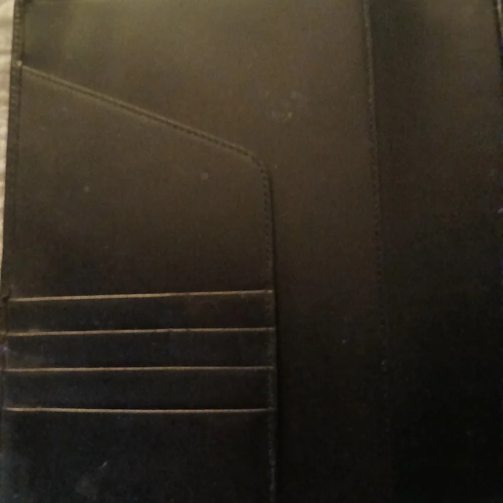 Authentic Coach Black Leather Daily Planner - Picture 4 of 8
